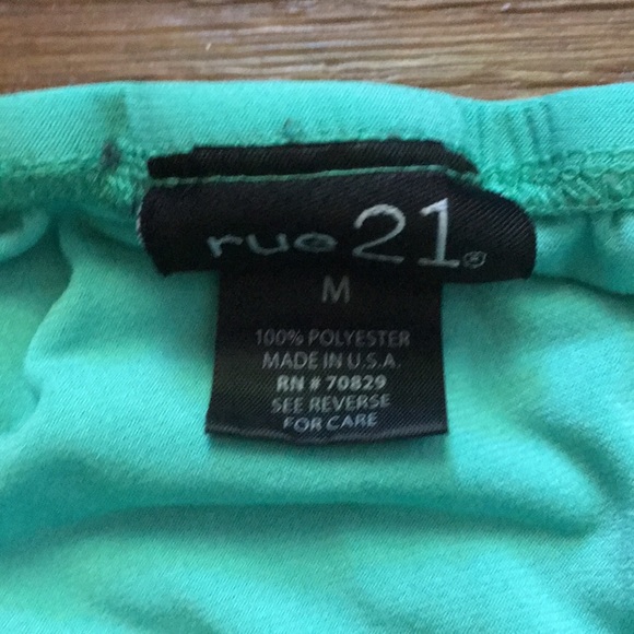 Rue 21 strapless dress-mint green-size-M - Picture 4 of 4